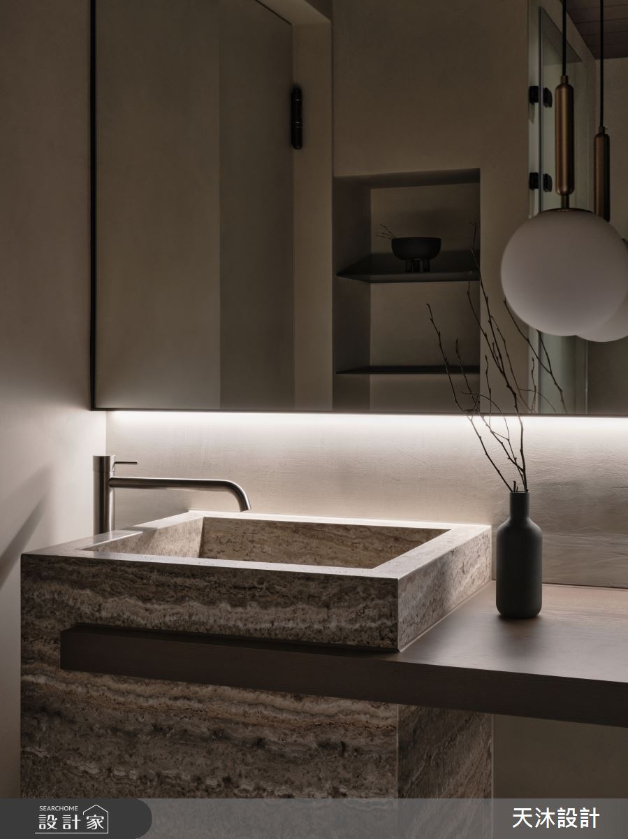 毛胚屋＿侘寂風浴室案例圖片＿天沐設計 T.M Design Studio＿天沐_17之22