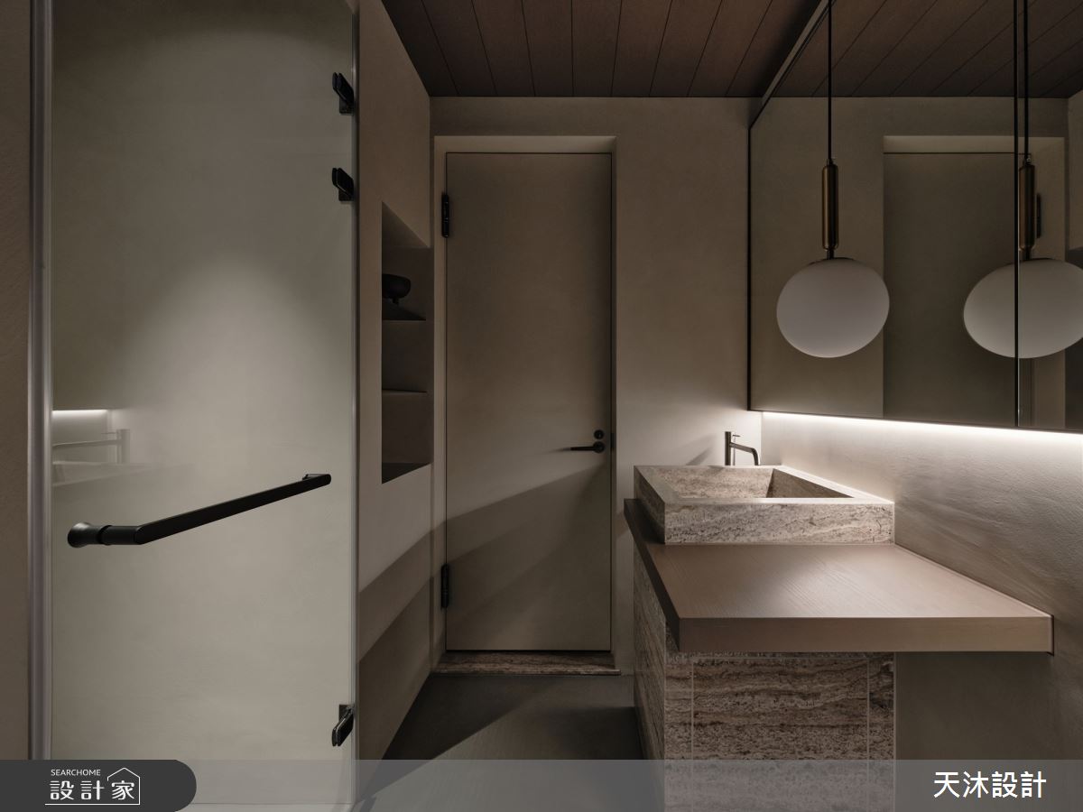 毛胚屋＿侘寂風浴室案例圖片＿天沐設計 T.M Design Studio＿天沐_17之24