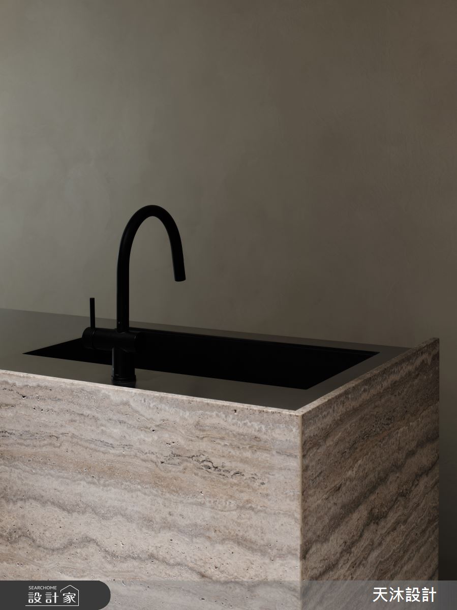 毛胚屋＿侘寂風中島案例圖片＿天沐設計 T.M Design Studio＿天沐_17之12