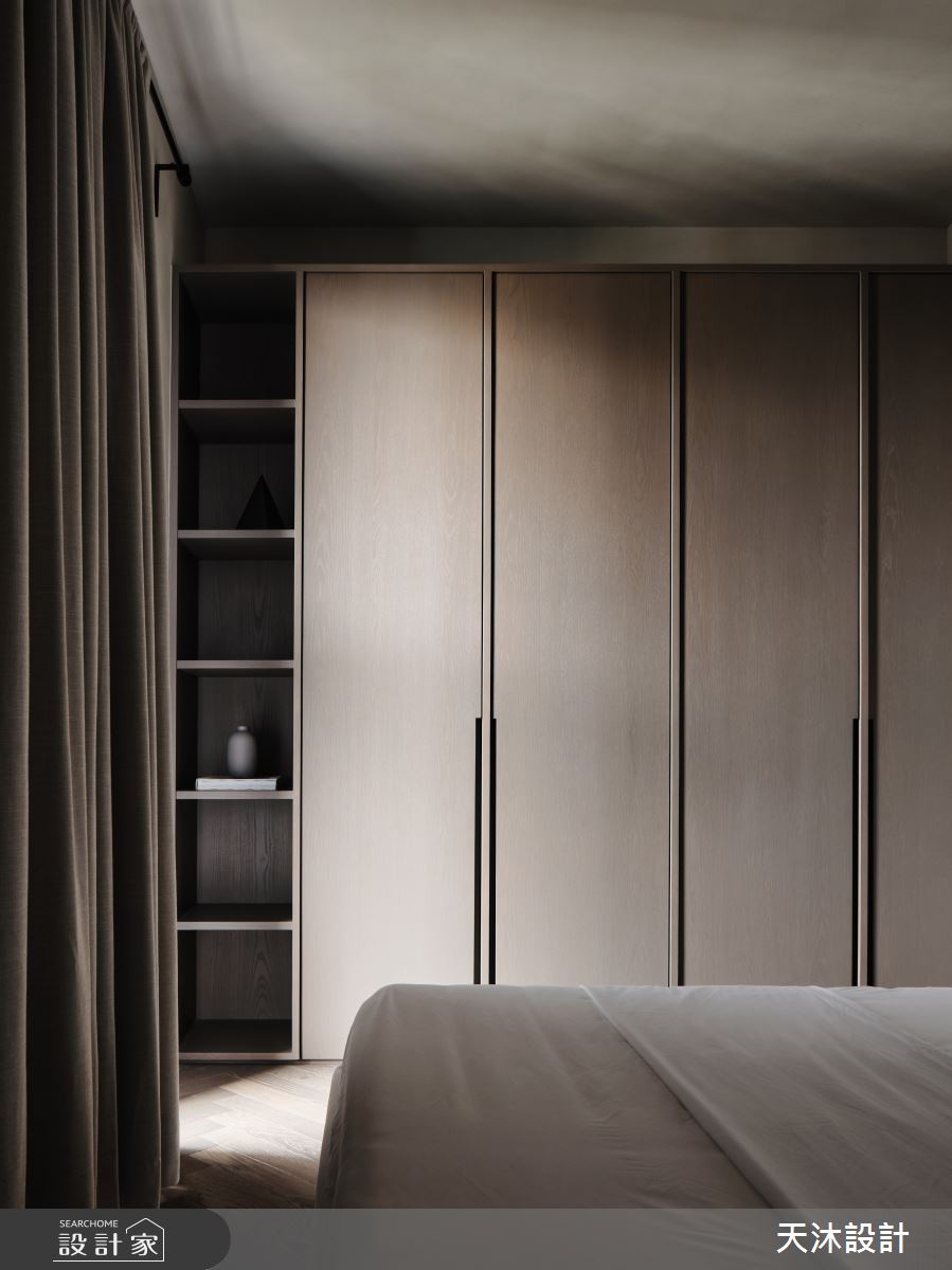 毛胚屋＿侘寂風臥室案例圖片＿天沐設計 T.M Design Studio＿天沐_17之19