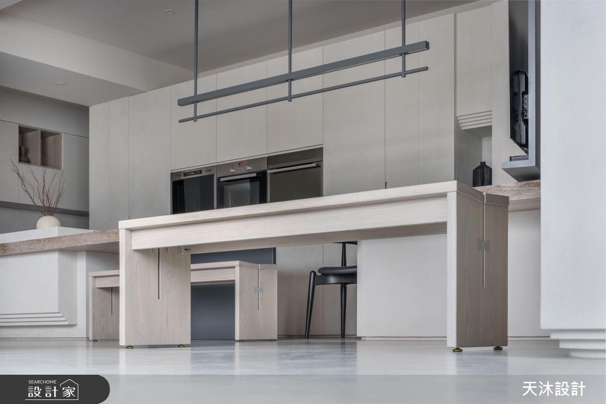 52坪中古屋(5~15年)＿侘寂風餐廳中島案例圖片＿天沐設計 T.M Design Studio＿天沐_18之7