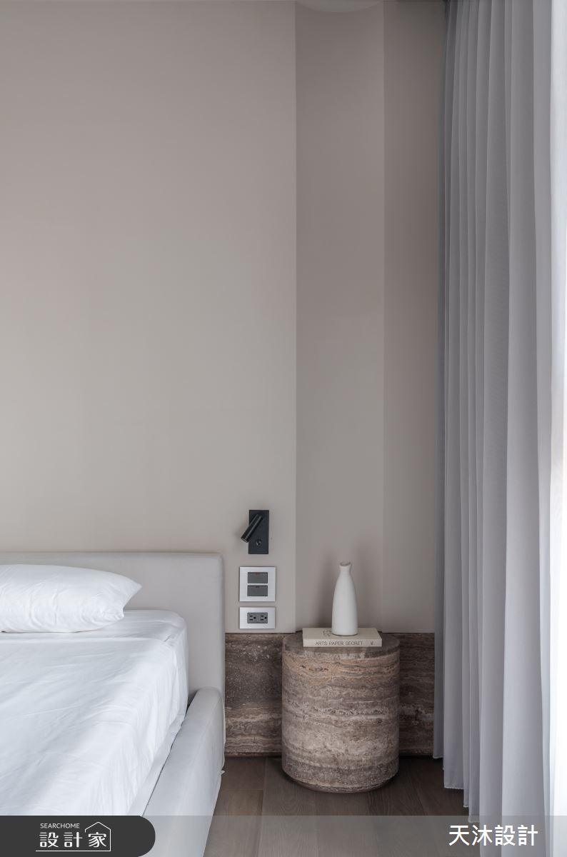 52坪中古屋(5~15年)＿侘寂風臥室案例圖片＿天沐設計 T.M Design Studio＿天沐_18之21