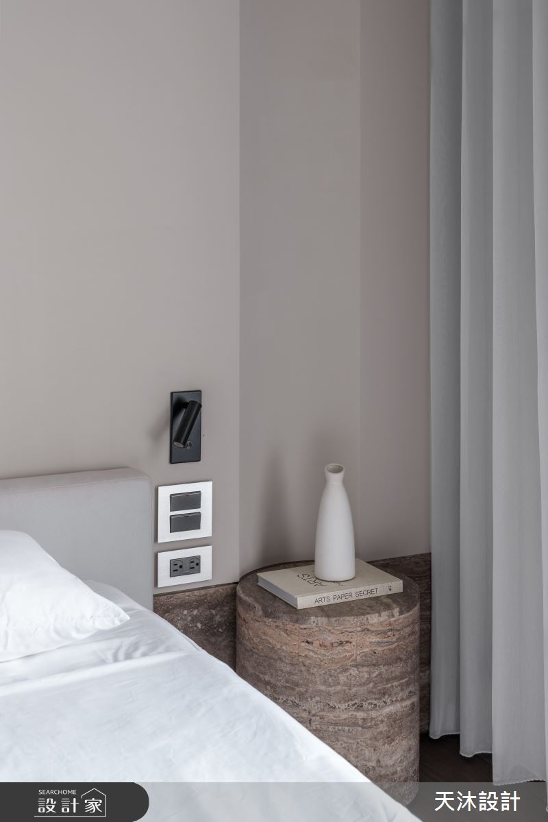 52坪中古屋(5~15年)＿侘寂風臥室案例圖片＿天沐設計 T.M Design Studio＿天沐_18之23