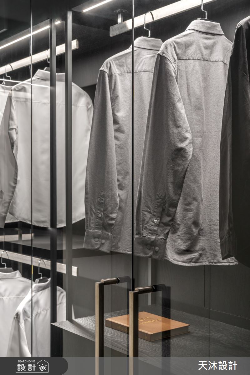 52坪中古屋(5~15年)＿侘寂風更衣間案例圖片＿天沐設計 T.M Design Studio＿天沐_18之28