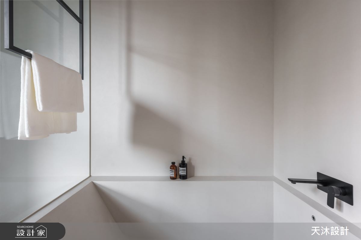 52坪中古屋(5~15年)＿侘寂風浴室案例圖片＿天沐設計 T.M Design Studio＿天沐_18之158