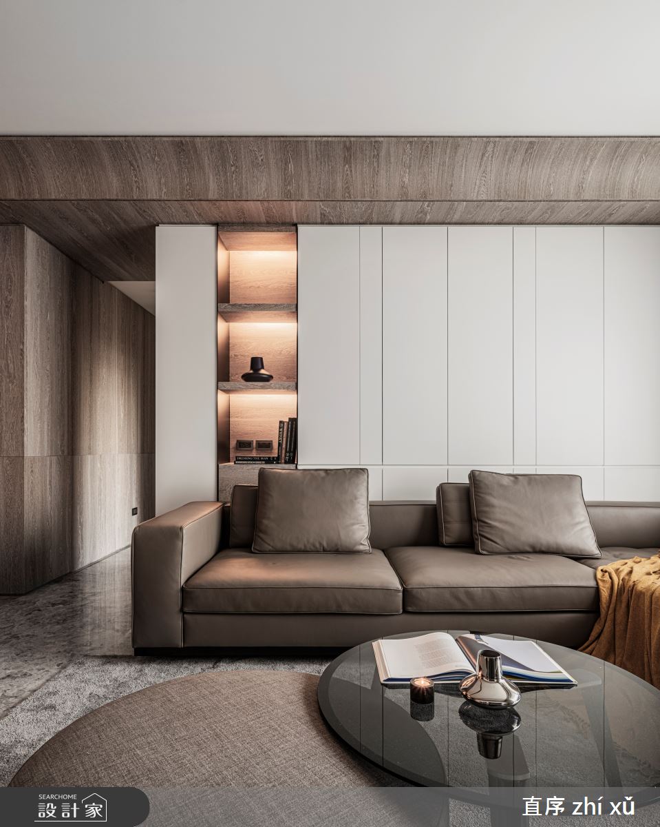 50坪新成屋(5年以下)＿現代風案例圖片＿直序室內設計＿直序_05暮,與光之5