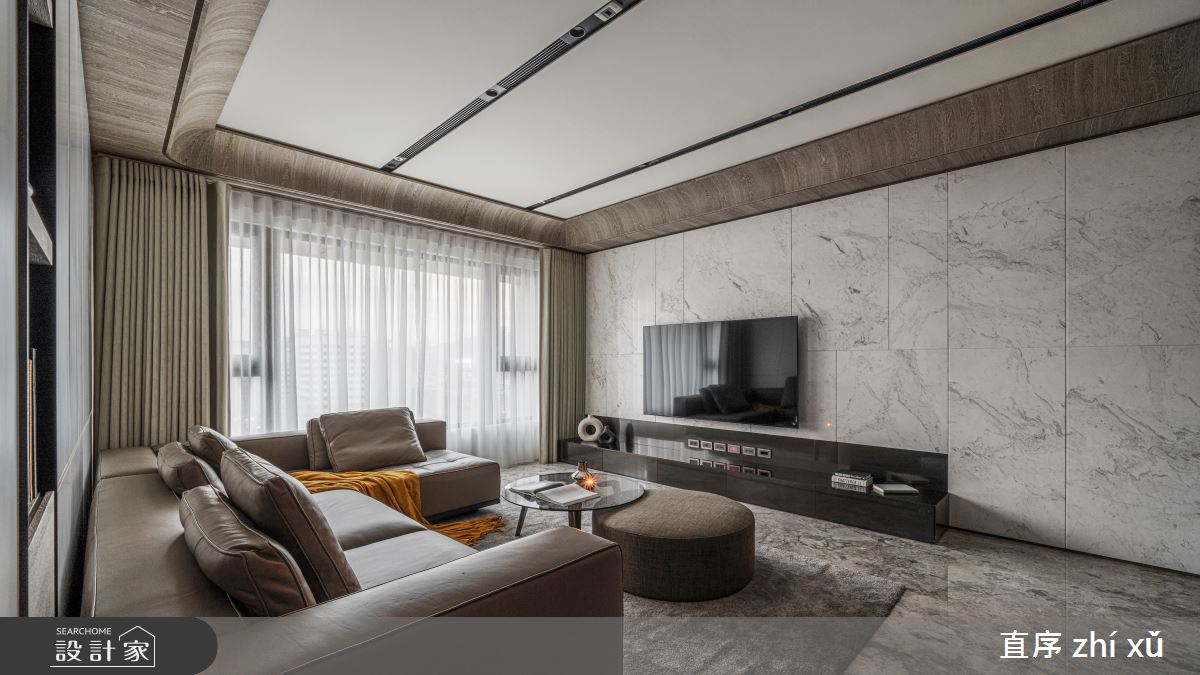 50坪新成屋(5年以下)＿現代風案例圖片＿直序室內設計＿直序_05暮,與光之3