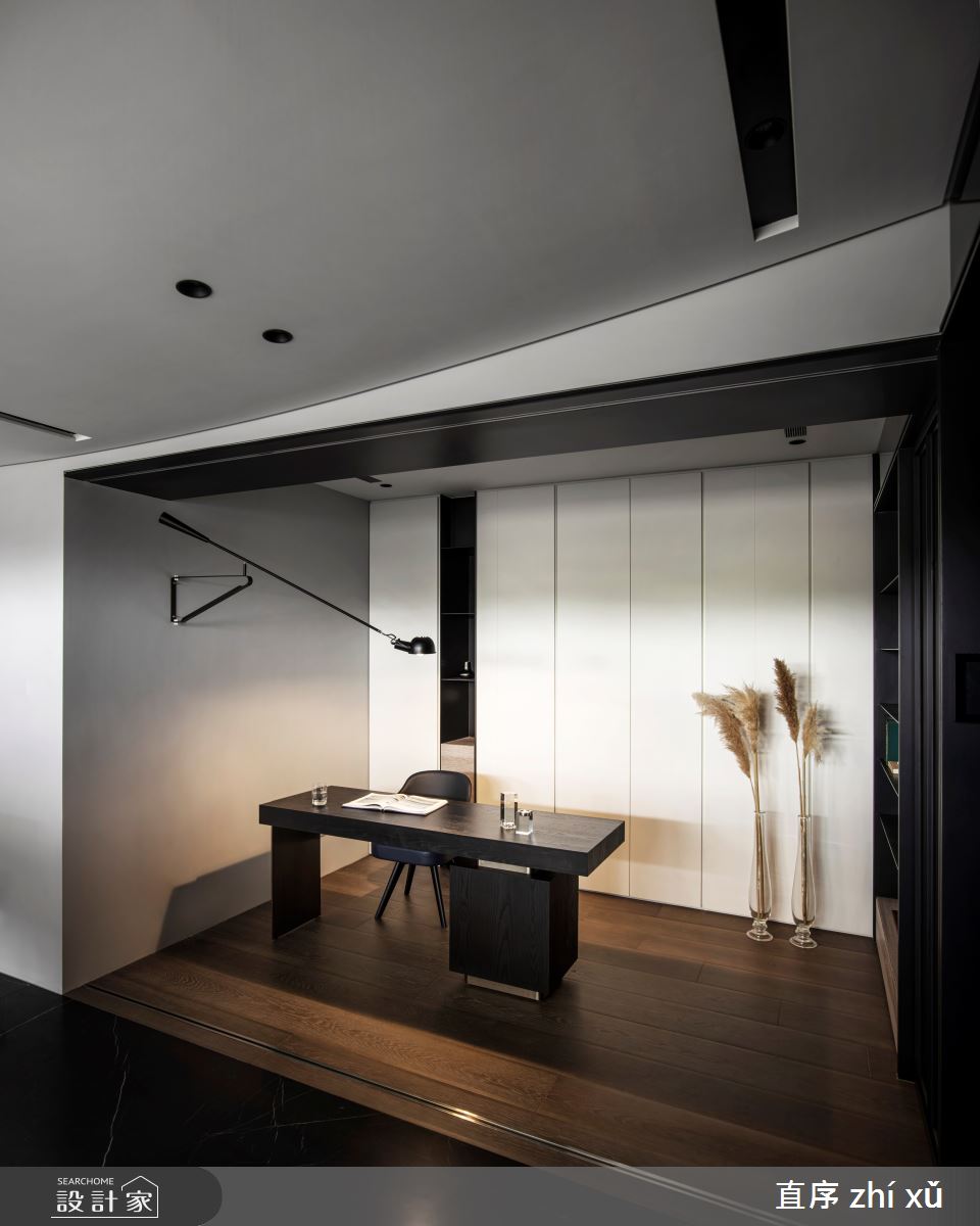 35坪新成屋(5年以下)＿現代風書房案例圖片＿直序室內設計＿直序_07木柵L宅之14