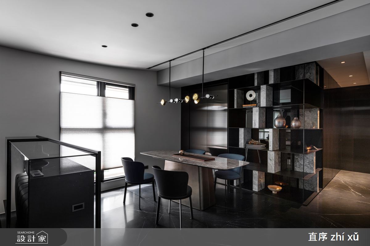 35坪新成屋(5年以下)＿現代風餐廳案例圖片＿直序室內設計＿直序_07木柵L宅之18