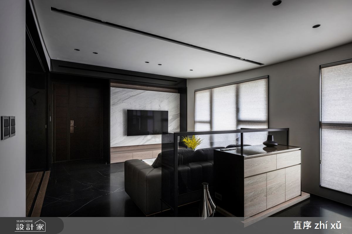 35坪新成屋(5年以下)＿現代風客廳案例圖片＿直序室內設計＿直序_07木柵L宅之16