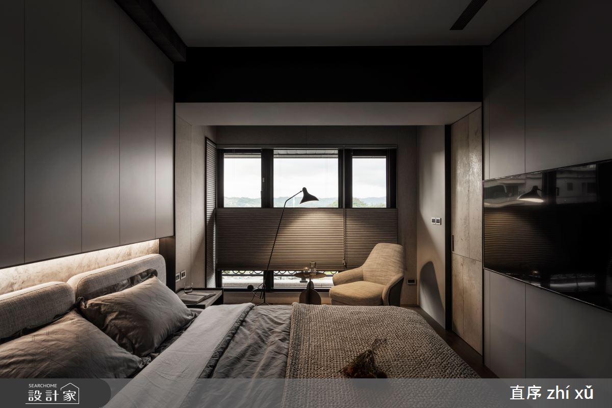 35坪新成屋(5年以下)＿現代風臥室案例圖片＿直序室內設計＿直序_07木柵L宅之22
