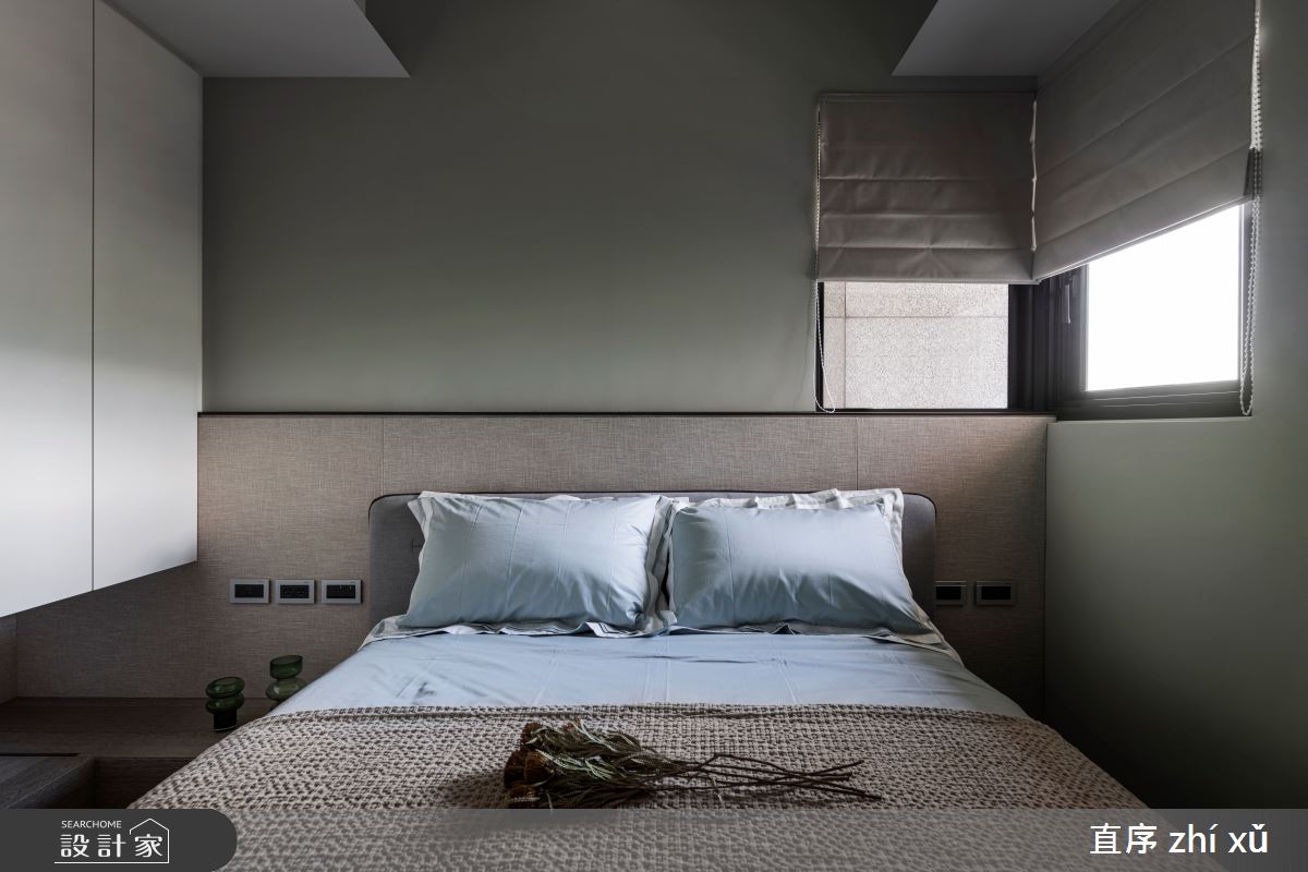 35坪新成屋(5年以下)＿現代風臥室案例圖片＿直序室內設計＿直序_07木柵L宅之26
