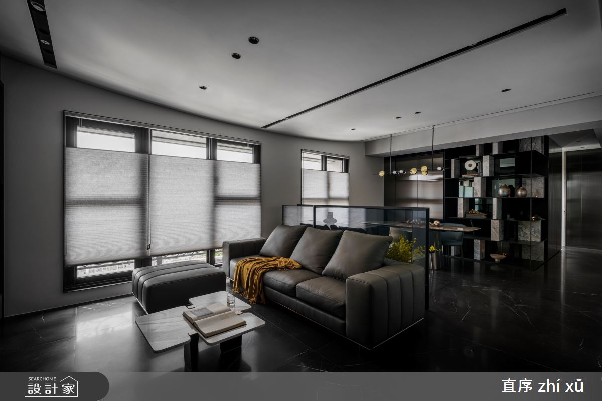 35坪新成屋(5年以下)＿現代風客廳案例圖片＿直序室內設計＿直序_07木柵L宅之7