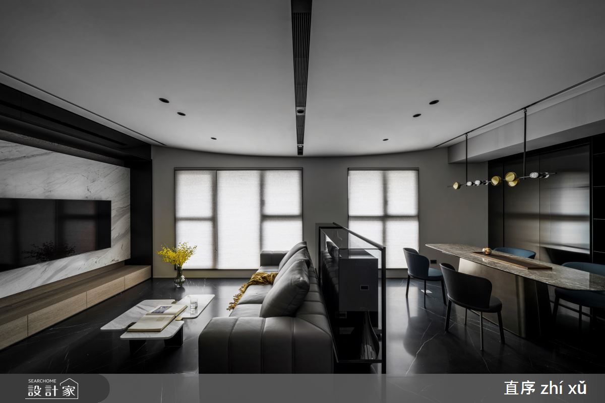 35坪新成屋(5年以下)＿現代風客廳案例圖片＿直序室內設計＿直序_07木柵L宅之15