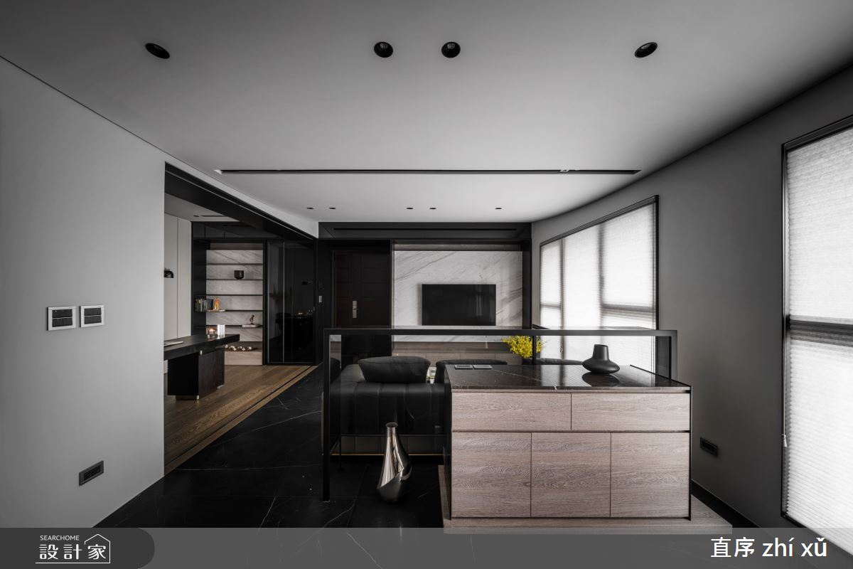 35坪新成屋(5年以下)＿現代風客廳案例圖片＿直序室內設計＿直序_07木柵L宅之17