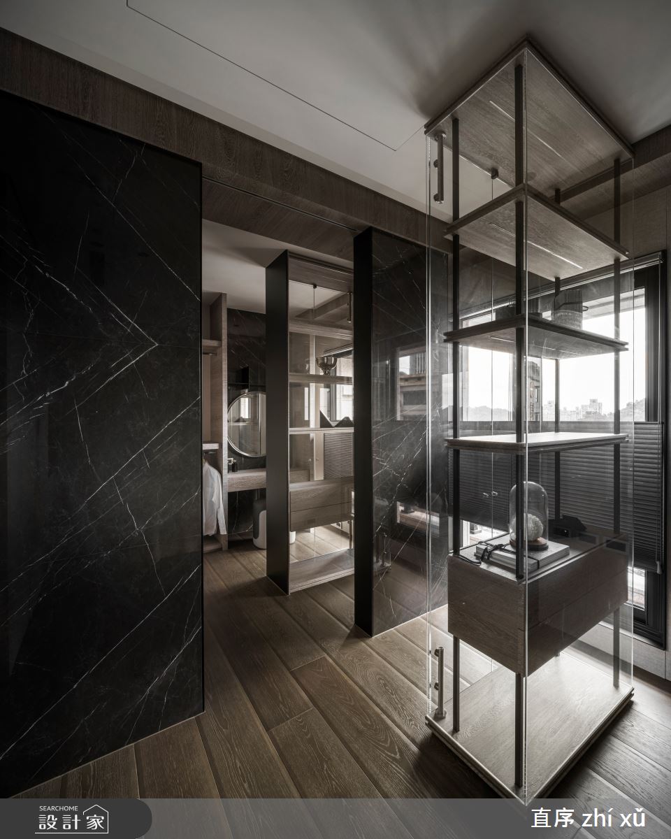 35坪新成屋(5年以下)＿現代風更衣間案例圖片＿直序室內設計＿直序_07木柵L宅之27
