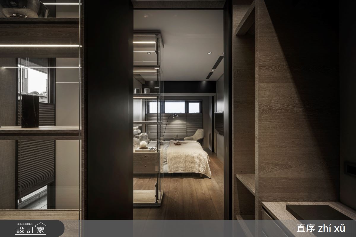 35坪新成屋(5年以下)＿現代風更衣間案例圖片＿直序室內設計＿直序_07木柵L宅之32