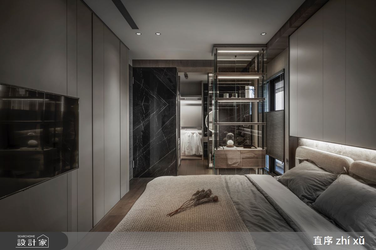 35坪新成屋(5年以下)＿現代風臥室案例圖片＿直序室內設計＿直序_07木柵L宅之23
