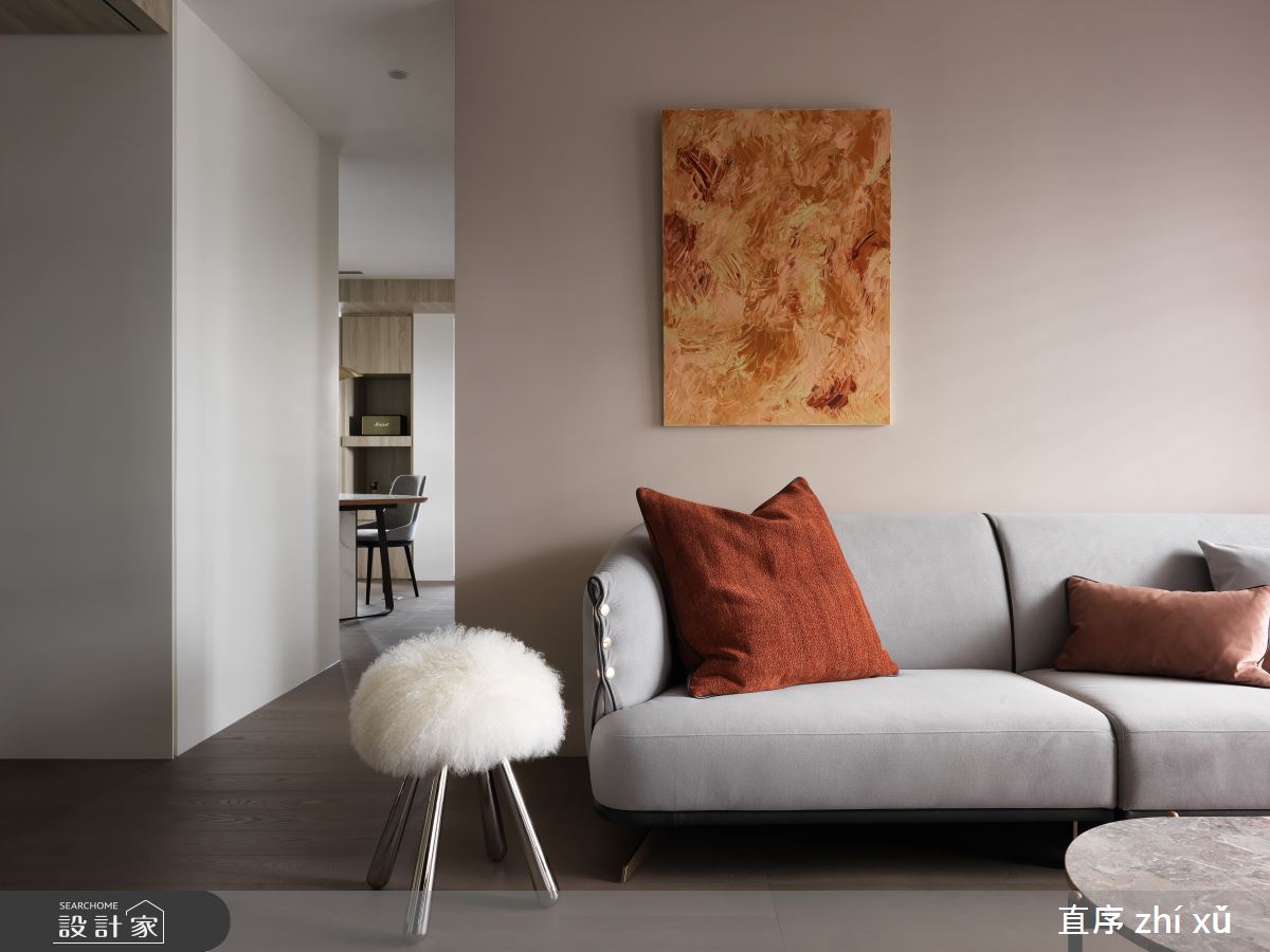 22坪新成屋(5年以下)＿現代風客廳案例圖片＿直序室內設計＿直序_08木柵S宅之13