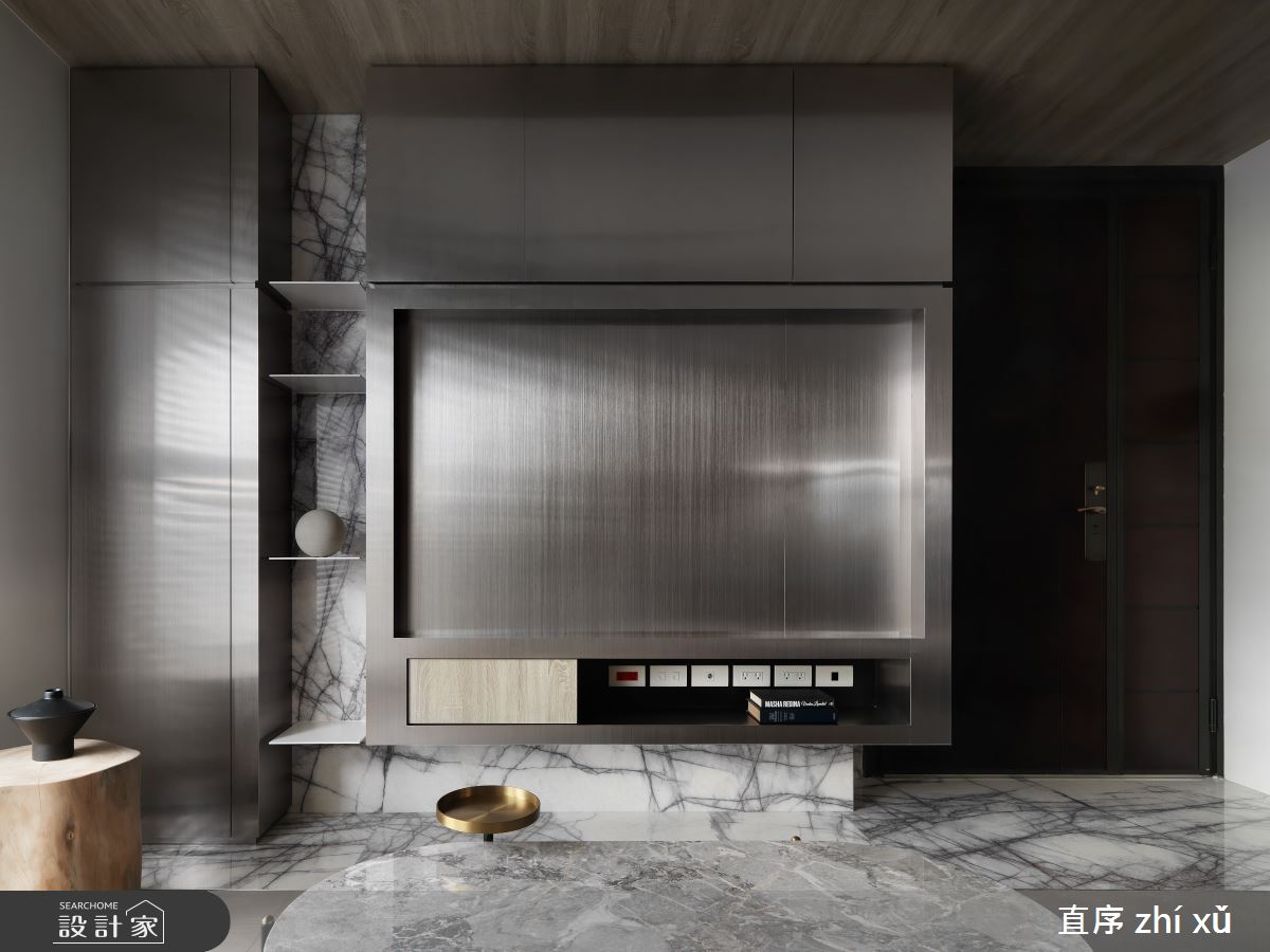 22坪新成屋(5年以下)＿現代風客廳案例圖片＿直序室內設計＿直序_08木柵S宅之3