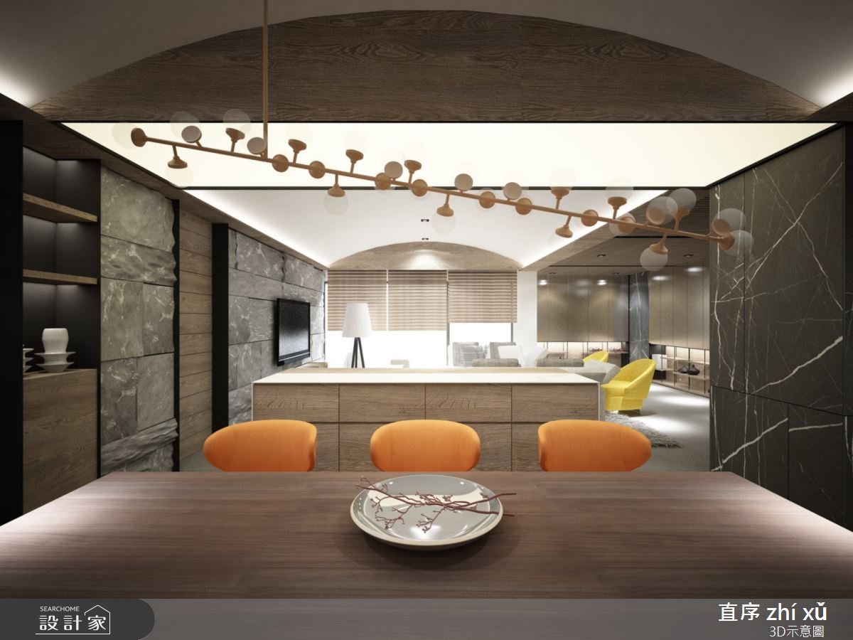 45坪毛胚屋＿現代風餐廳案例圖片＿直序室內設計＿直序_09桃園之11