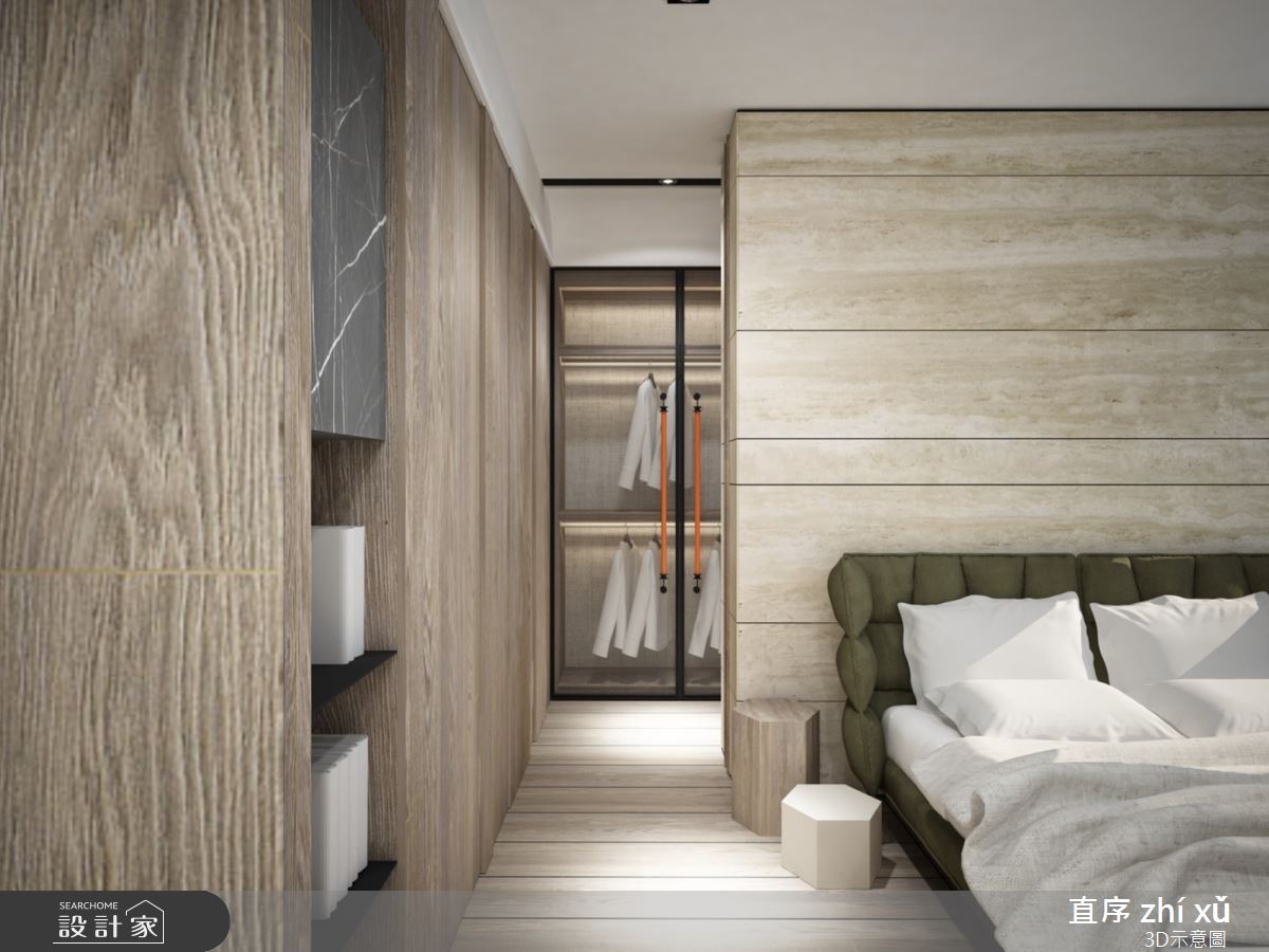 45坪毛胚屋＿現代風臥室案例圖片＿直序室內設計＿直序_09桃園之16