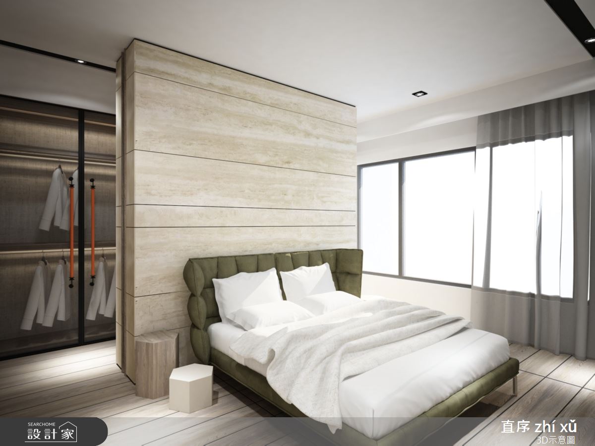 45坪毛胚屋＿現代風臥室案例圖片＿直序室內設計＿直序_09桃園之15