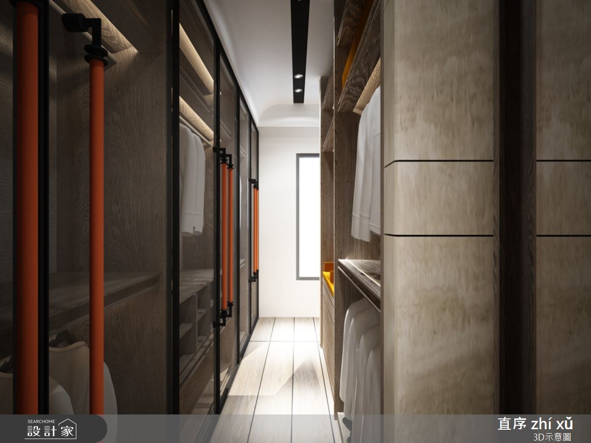 45坪毛胚屋＿現代風更衣間案例圖片＿直序室內設計＿直序_09桃園之17