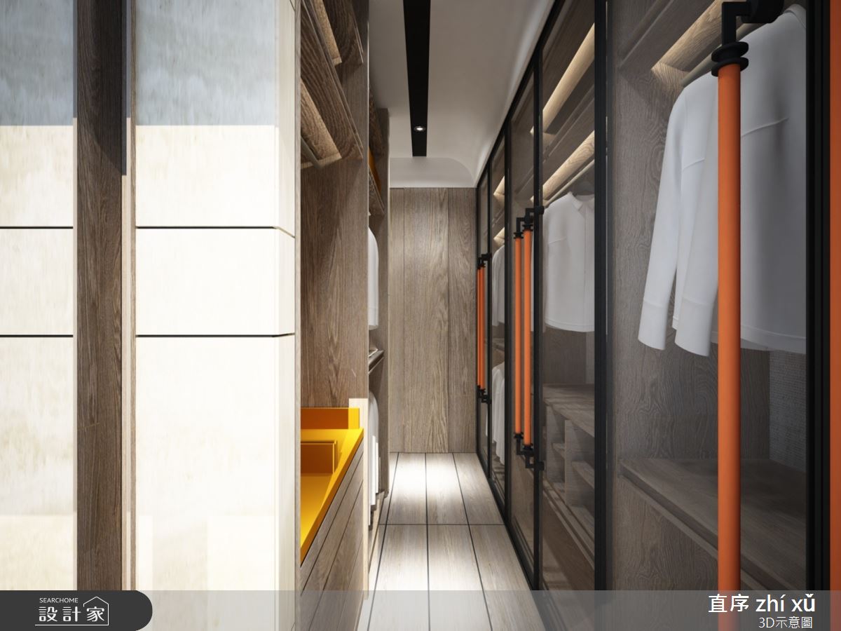 45坪毛胚屋＿現代風更衣間案例圖片＿直序室內設計＿直序_09桃園之18