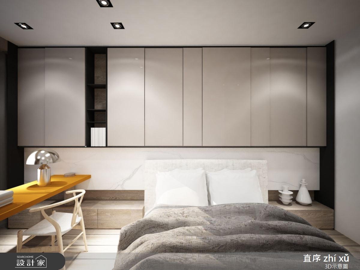 45坪毛胚屋＿現代風客房案例圖片＿直序室內設計＿直序_09桃園之24