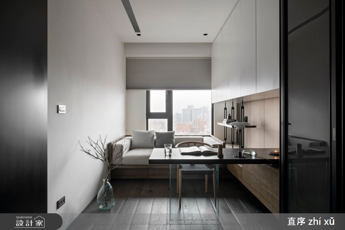 73坪新成屋(5年以下)＿現代風書房臥榻案例圖片＿直序室內設計＿直序_11層遞之間之3485