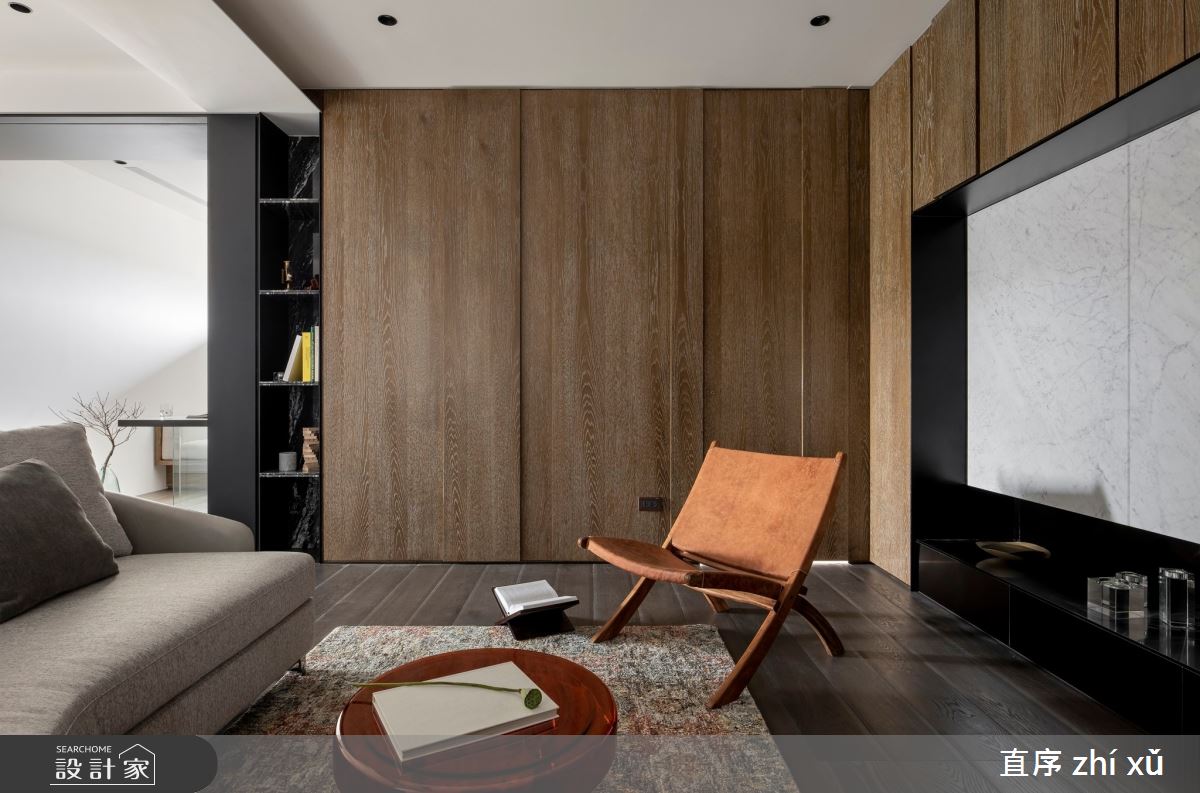 73坪新成屋(5年以下)＿現代風走廊案例圖片＿直序室內設計＿直序_11層遞之間之25