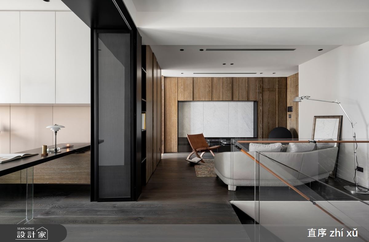 73坪新成屋(5年以下)＿現代風走廊案例圖片＿直序室內設計＿直序_11層遞之間之23