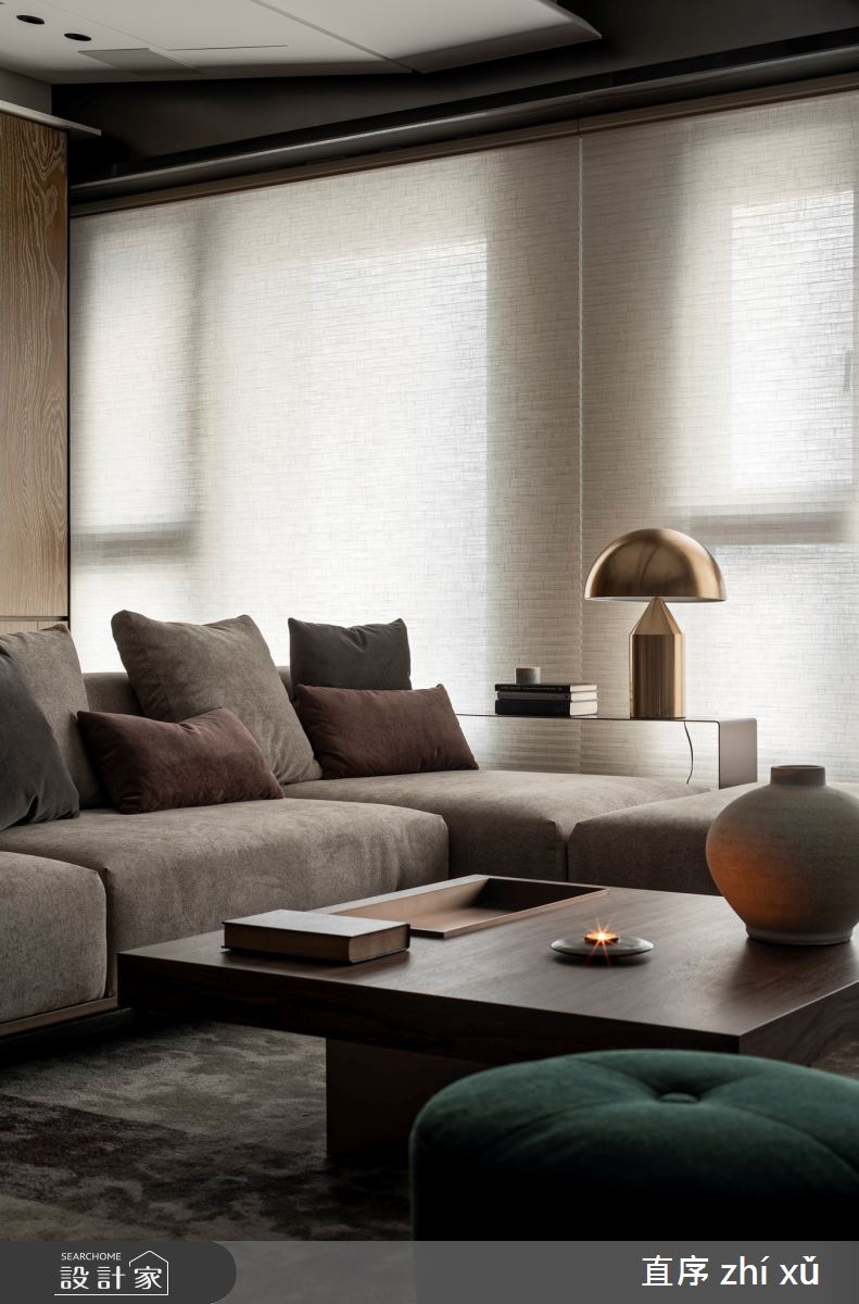 73坪新成屋(5年以下)＿現代風客廳案例圖片＿直序室內設計＿直序_11層遞之間之9