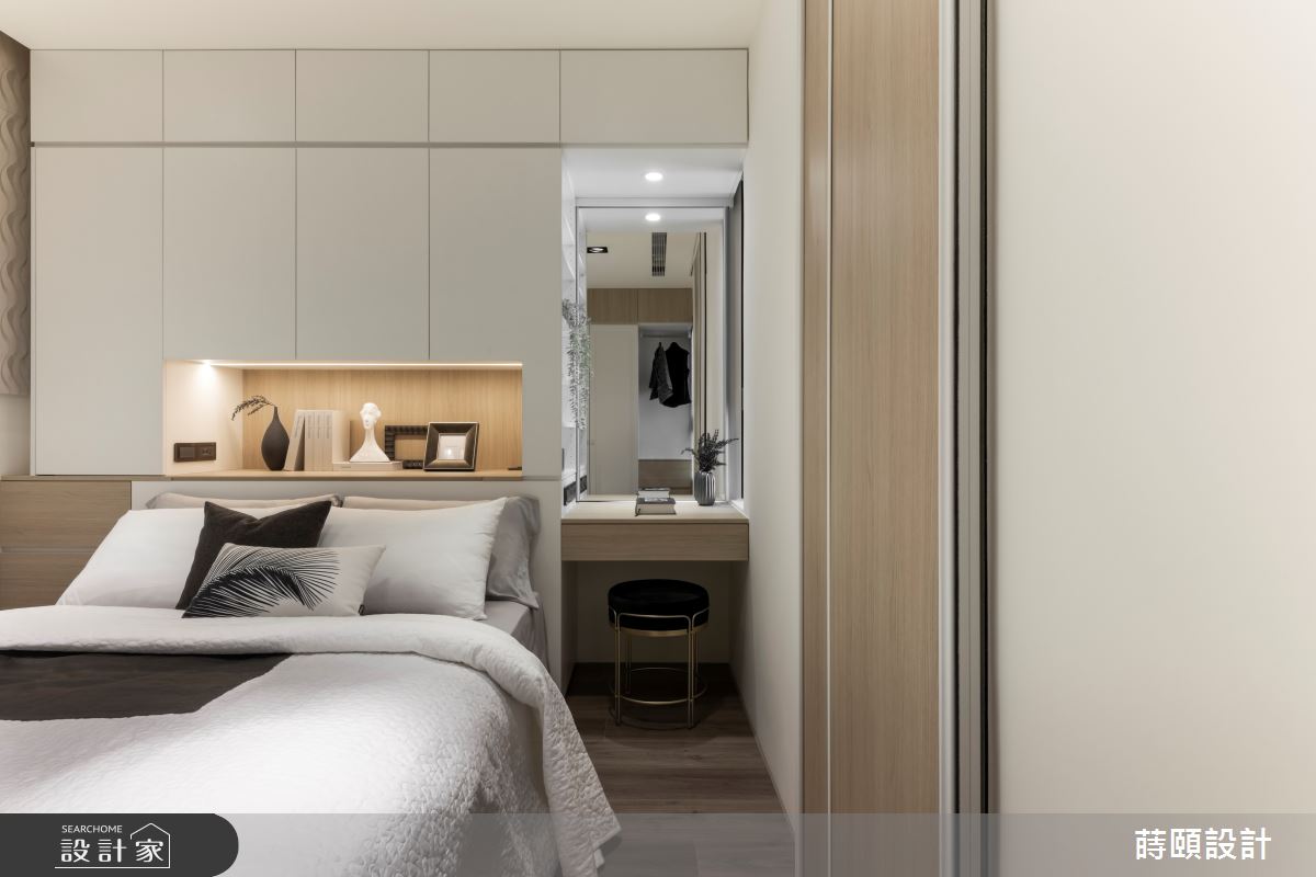 新成屋(5年以下)＿混搭風臥室案例圖片＿蒔頤設計＿蒔頤_日光映色之11