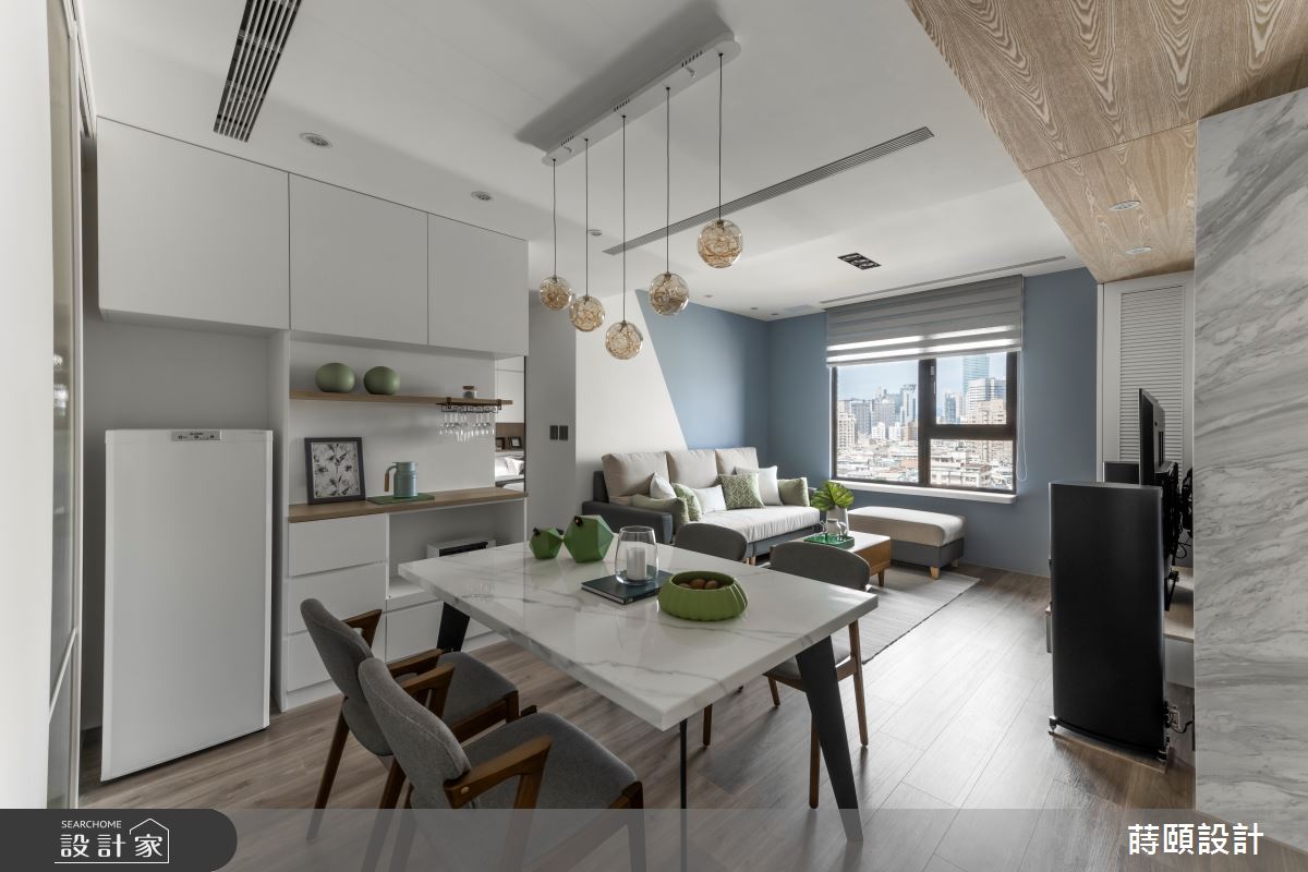 新成屋(5年以下)＿混搭風餐廳案例圖片＿蒔頤設計＿蒔頤_日光映色之7
