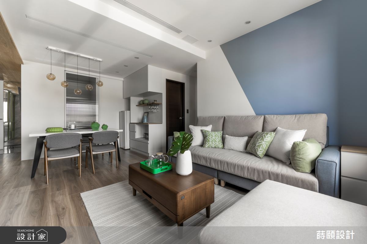 新成屋(5年以下)＿混搭風客廳案例圖片＿蒔頤設計＿蒔頤_日光映色之9