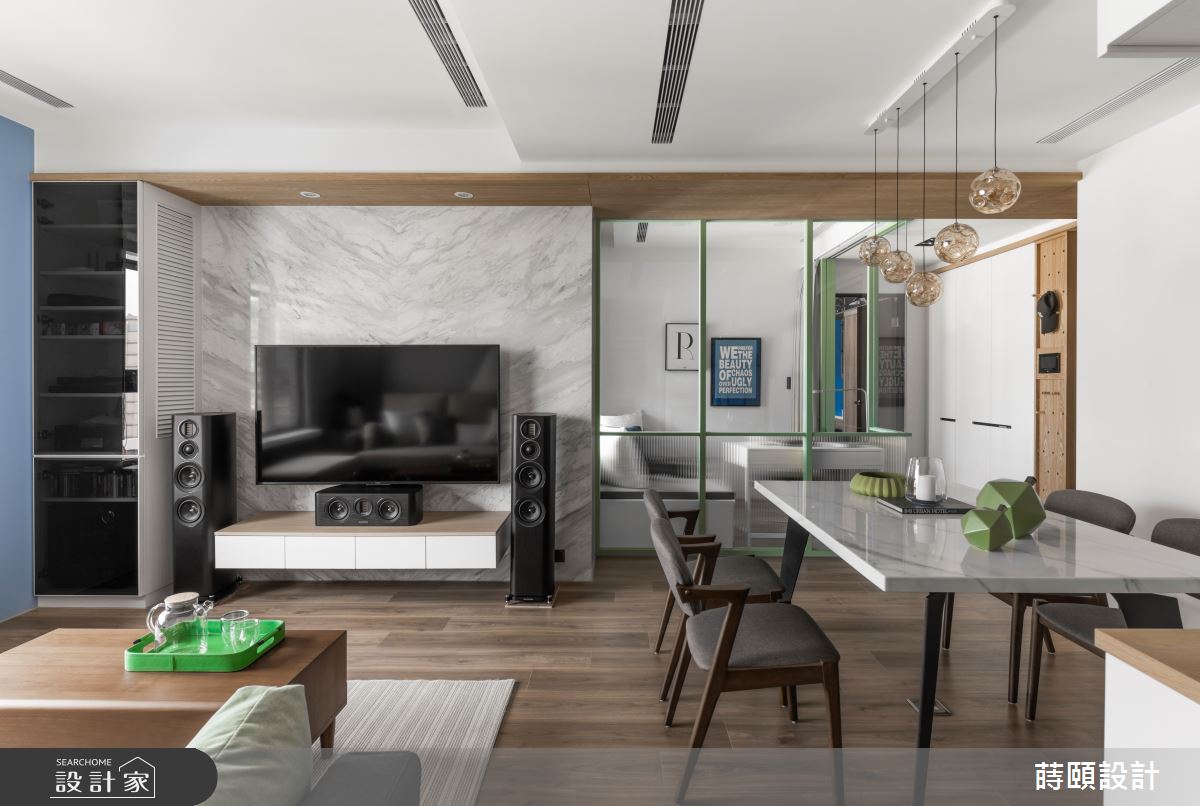 新成屋(5年以下)＿混搭風餐廳案例圖片＿蒔頤設計＿蒔頤_日光映色之6