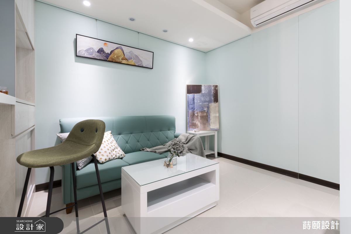 18坪新成屋(5年以下)＿北歐風客廳案例圖片＿蒔頤設計＿蒔頤_確幸時光之7