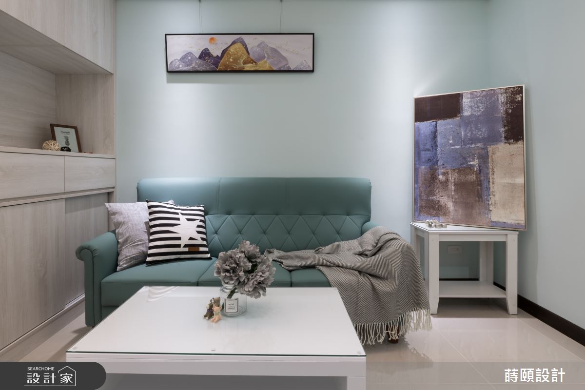 18坪新成屋(5年以下)＿北歐風客廳案例圖片＿蒔頤設計＿蒔頤_確幸時光之8