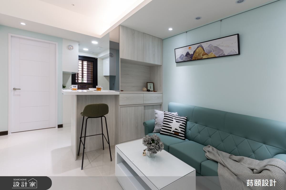 18坪新成屋(5年以下)＿北歐風客廳案例圖片＿蒔頤設計＿蒔頤_確幸時光之4