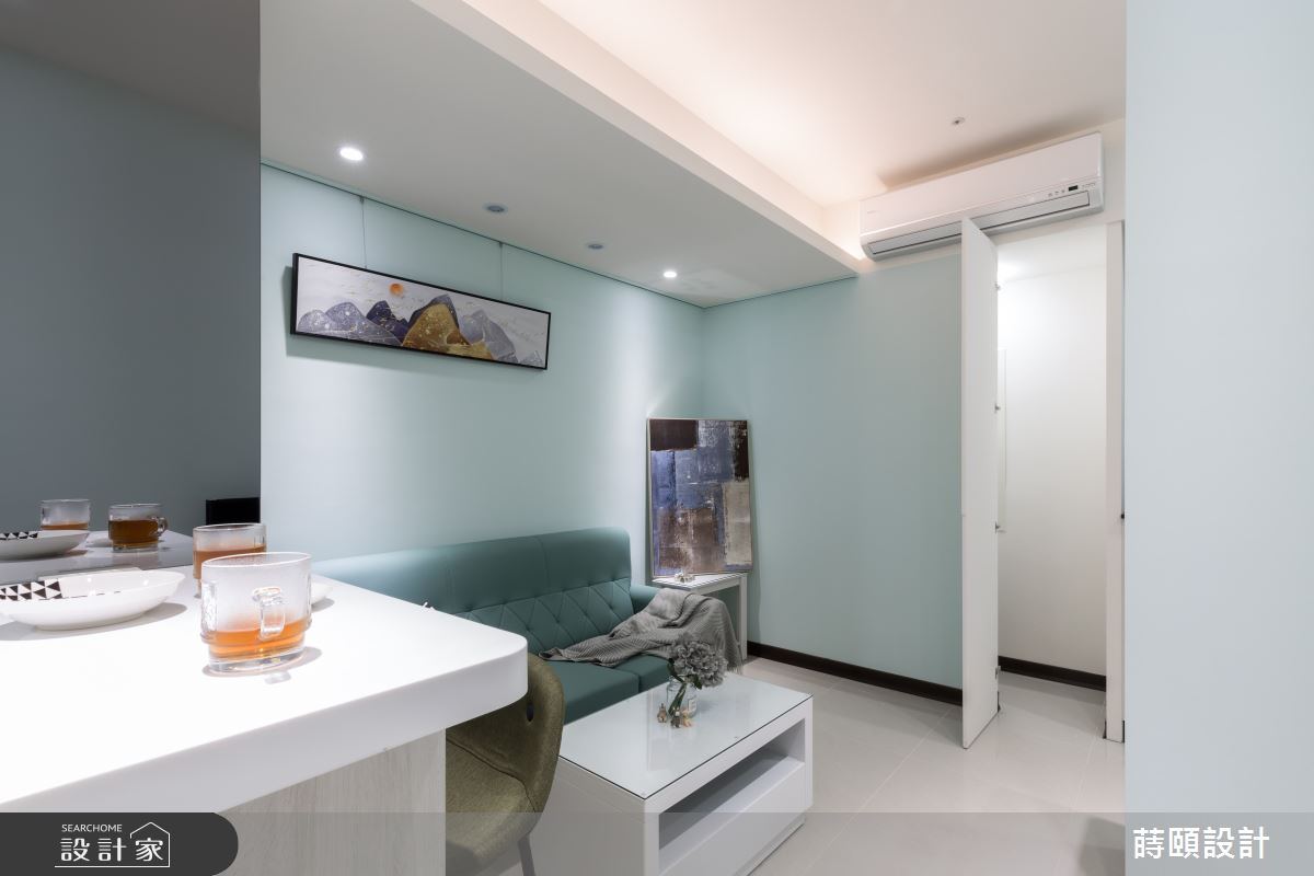18坪新成屋(5年以下)＿北歐風客廳案例圖片＿蒔頤設計＿蒔頤_確幸時光之3
