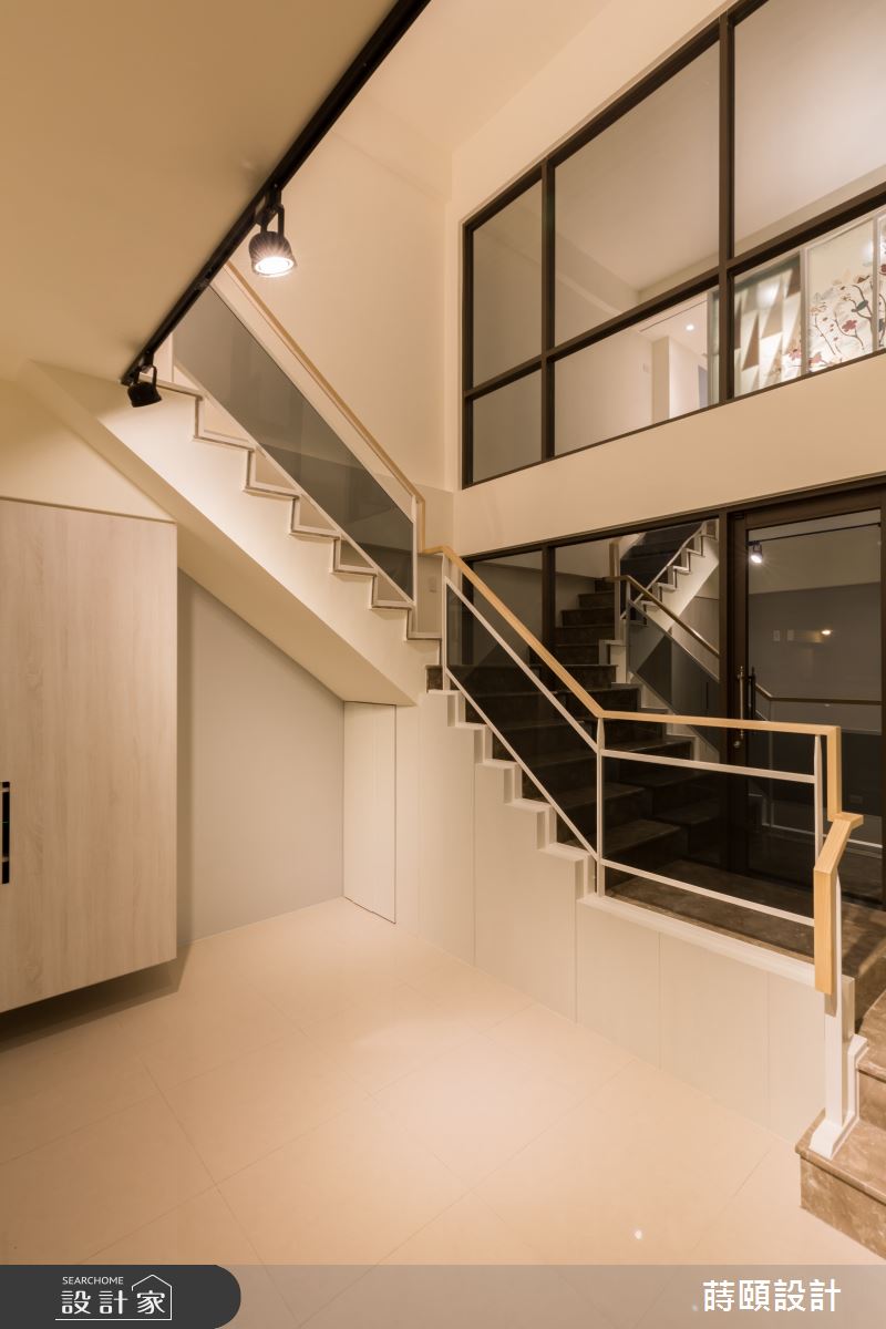 80坪中古屋(5~15年)＿北歐風樓梯案例圖片＿蒔頤設計＿蒔頤_層層之間之11