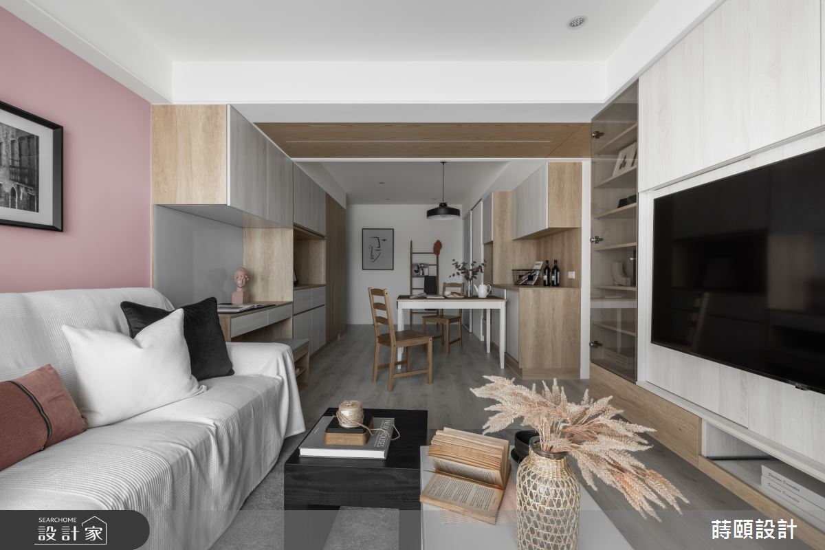 23坪老屋(31~40年)＿北歐風客廳案例圖片＿蒔頤設計＿蒔頤_暖陽煦木之10