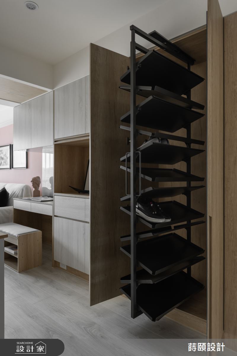 23坪老屋(31~40年)＿北歐風玄關案例圖片＿蒔頤設計＿蒔頤_暖陽煦木之3