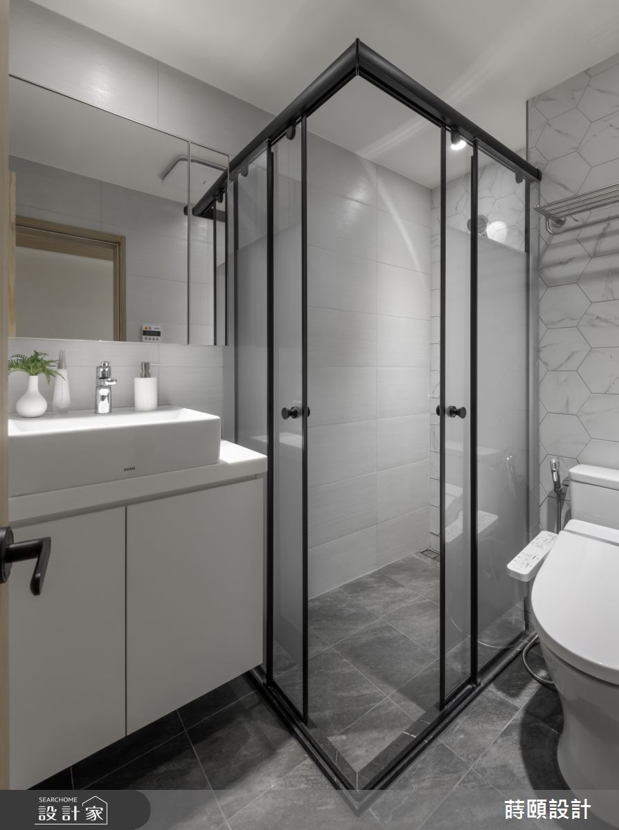 23坪老屋(31~40年)＿北歐風浴室案例圖片＿蒔頤設計＿蒔頤_暖陽煦木之18