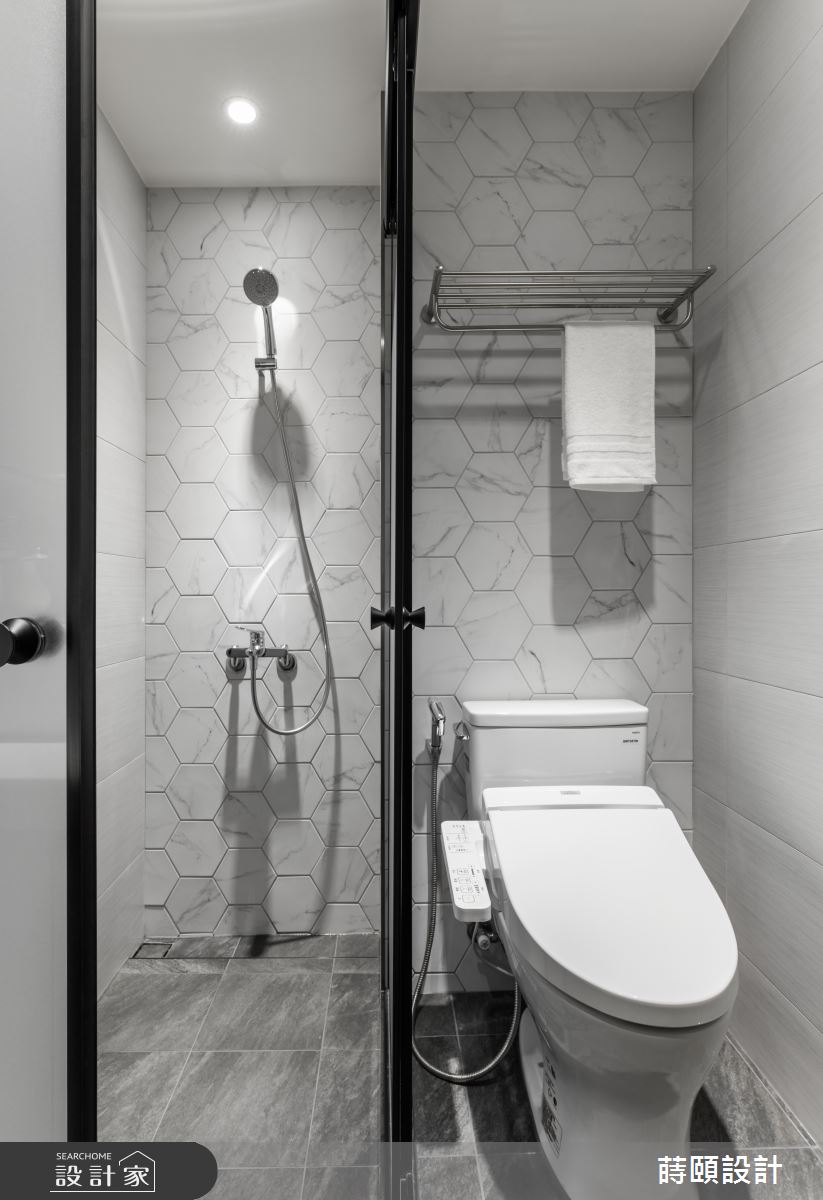 23坪老屋(31~40年)＿北歐風浴室案例圖片＿蒔頤設計＿蒔頤_暖陽煦木之19