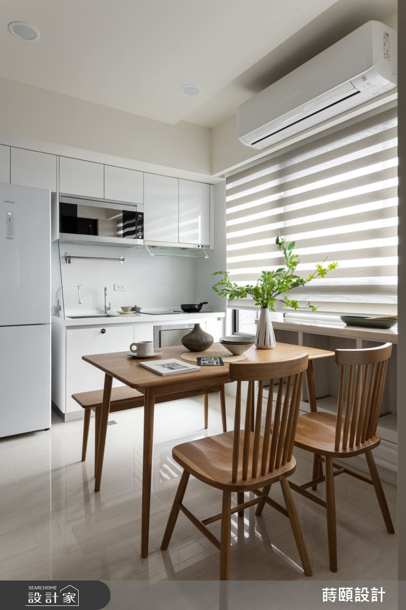 新成屋(5年以下)＿北歐風餐廳廚房案例圖片＿蒔頤設計＿蒔頤_砌築光影 pile up light and shadow之12