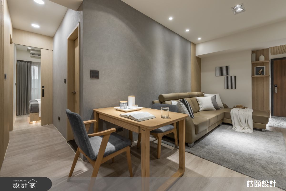 新成屋(5年以下)＿北歐風客廳餐廳案例圖片＿蒔頤設計＿蒔頤_灰色悸動之11