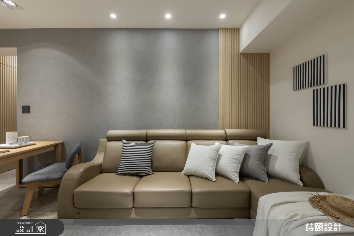 新成屋(5年以下)＿北歐風客廳案例圖片＿蒔頤設計＿蒔頤_灰色悸動之7